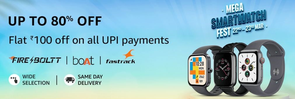 Mega Smartwatch Fest – Amazon